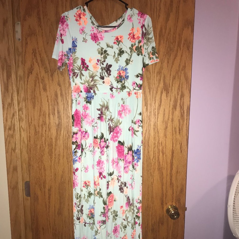 Spring Floral Dress